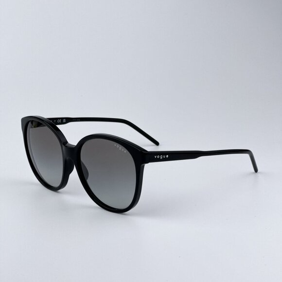 Vogue Women  BRAND NEW Sunglasses Black Grey Gradient Butterfly VO5509S W44/1156 - Picture 1 of 9